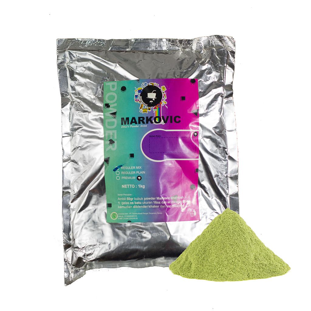 [PWMVP031] Bubuk Minuman Markovic Matcha Plain
