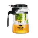 K1 Transparent 500ml Teapot One Two Cups