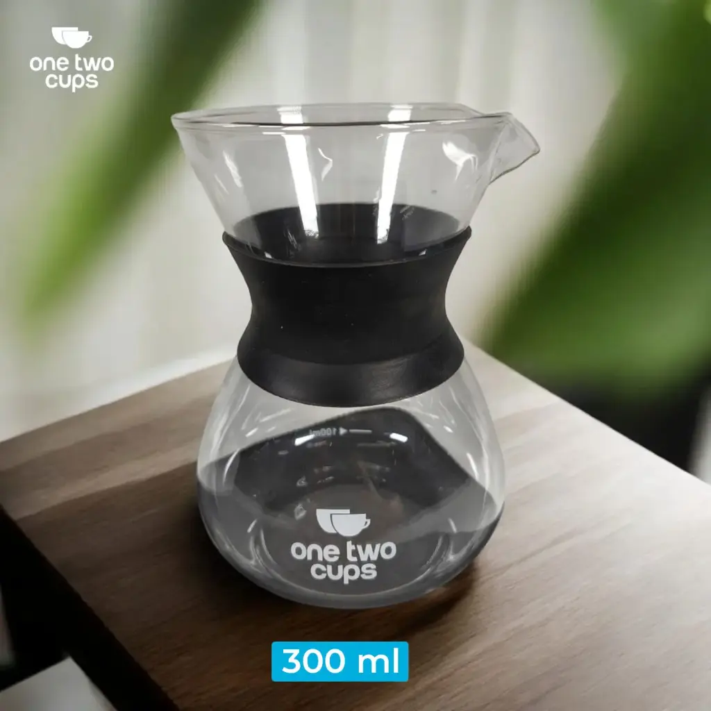 SE111 300ml Pour Over Coffee Server One Two Cups