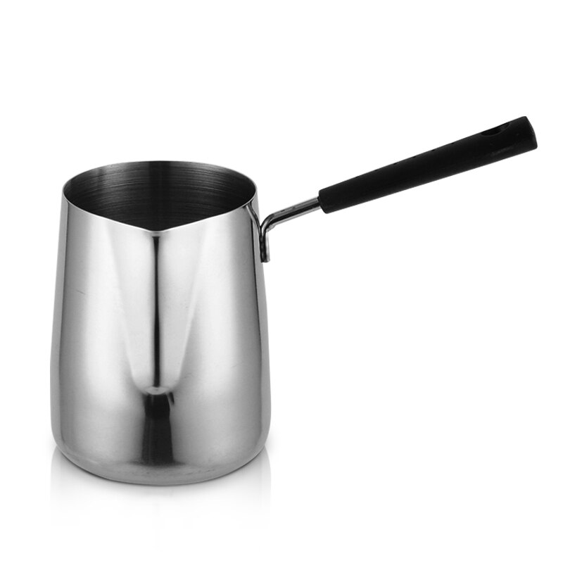 DROHOEY Milk jug Latte Art Long Handle Stainless Steel 600ml
