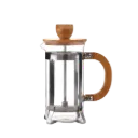 FS20 Kayu 350ml French Press Coffee Maker Pot One Two Cups