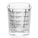 MD20 Black/Transparent 60ml Sloki Two Shot Kotak One Two Cups
