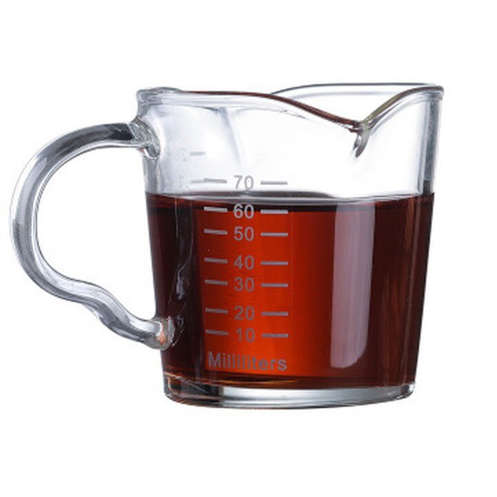 DY-HOMELIFE 70/75ml Gelas Pitcher Espresso Shot Measuring Cup 