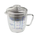 ZM0081 Milk Jug Pitcher Flat Lid 250ml One Two Cups