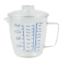 ZM0081 Milk Jug Pitcher Flat Lid 500ml One Two Cups
