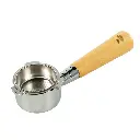 EC680 Silver 51mm 3 Ears Portafilter Bottomless Naked One Two Cups