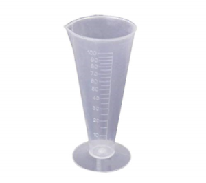 BR10 Jigger Plastik 100ml One Two Cups