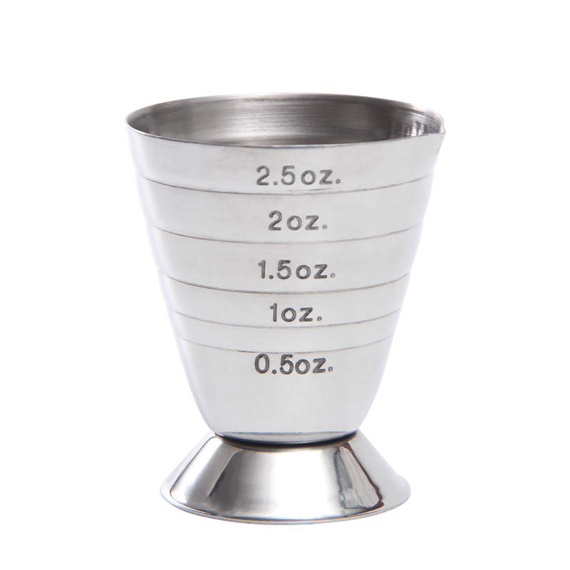 [PBJG003] 304 Jigger Stainless Multimili One Two Cups