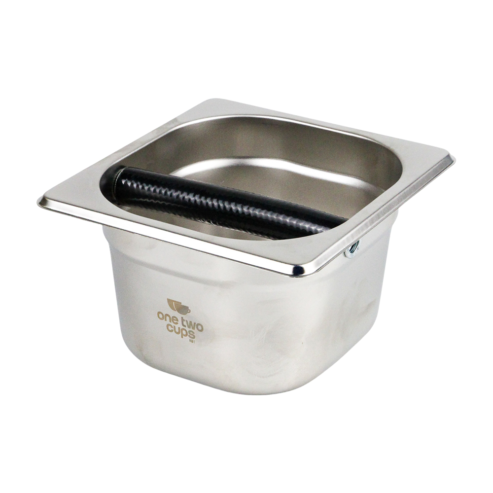 KB3 Silver M Knock Box Wadah Ampas Kopi Espresso One Two Cups
