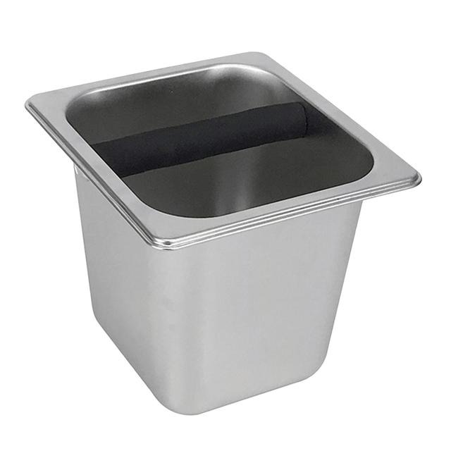 Knock Box Waste Container Barista Stainless Besar