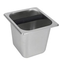 Knock Box Waste Container Barista Stainless Besar