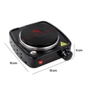 DLD101B Black Kompor Listrik Mini Hot Plate