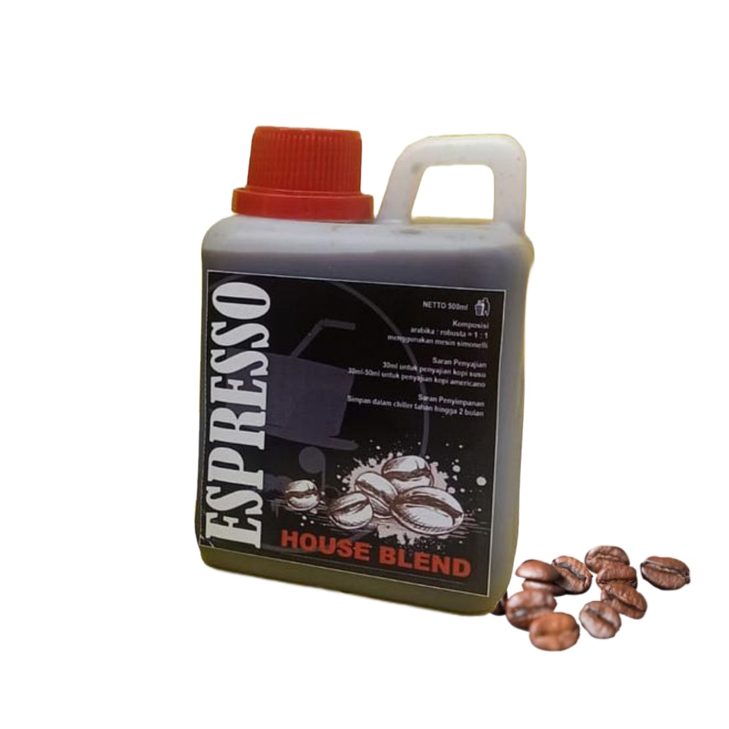 Liquid Espresso Houseblend 500ml