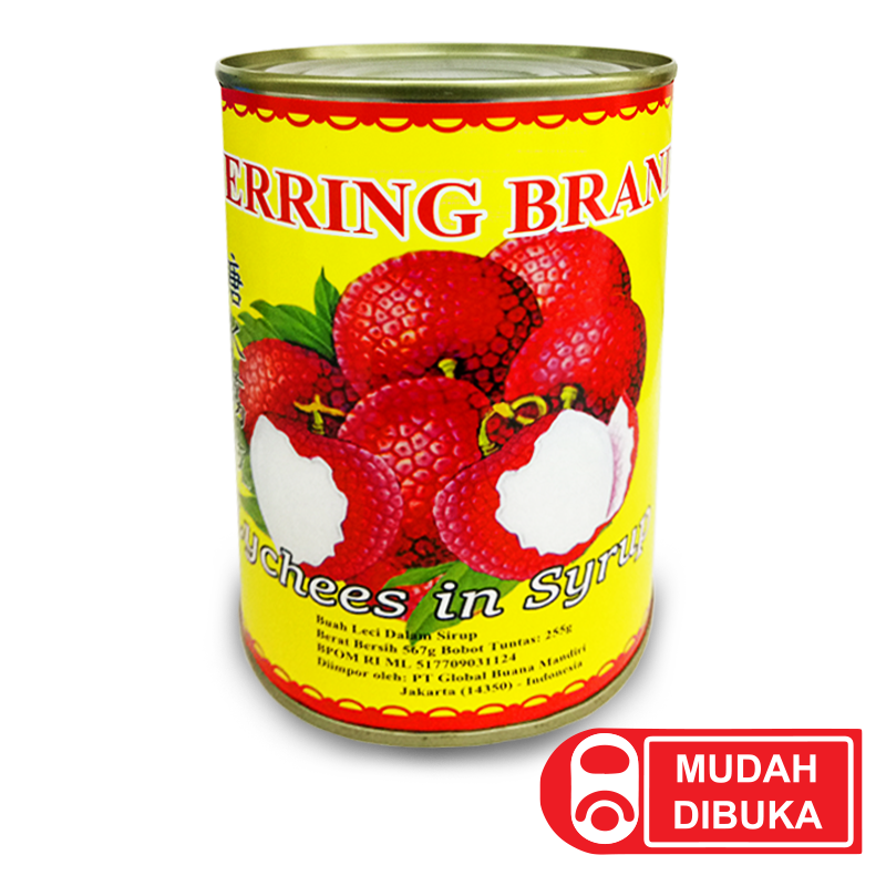 Leci Kaleng Herring Brand