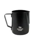 A051 Black 350ml Milk Jug One Two Cups