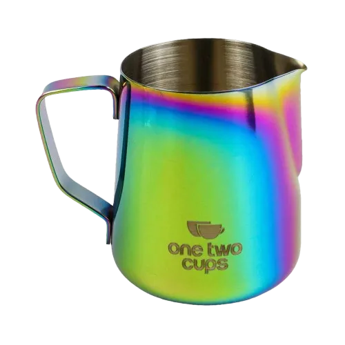 [PBMJ013] 10084 Rainbow 350ml Milk Jug One Two Cups