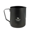 A051 Black 600ml Milk Jug One Two Cups