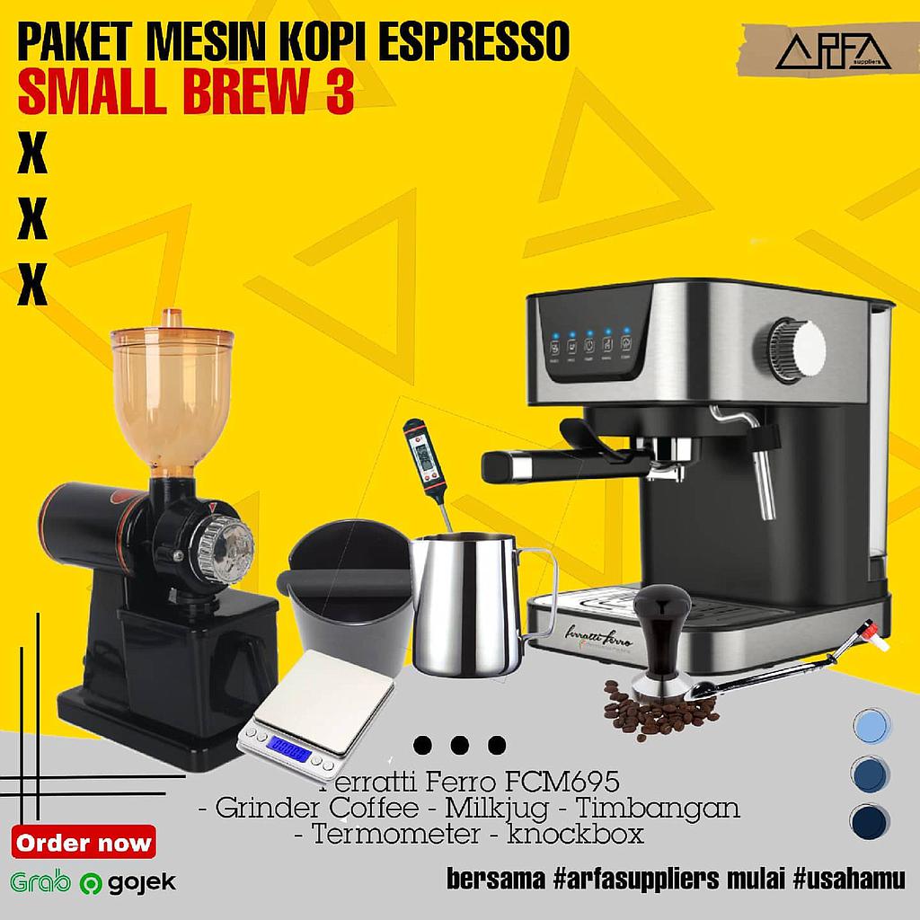 Paket Mesin Espresso Small Brew 3
