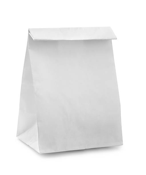 Paper Bag Makanan Putih isi 100