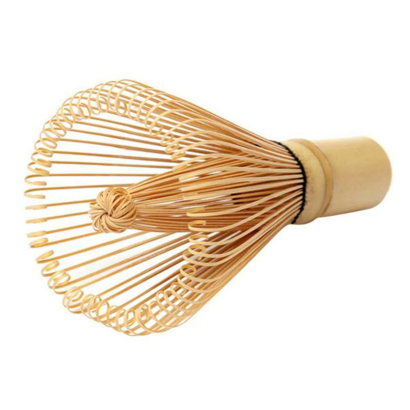 7276 Pengaduk Chasen Bamboo Whisk Matcha 76 Tangkai