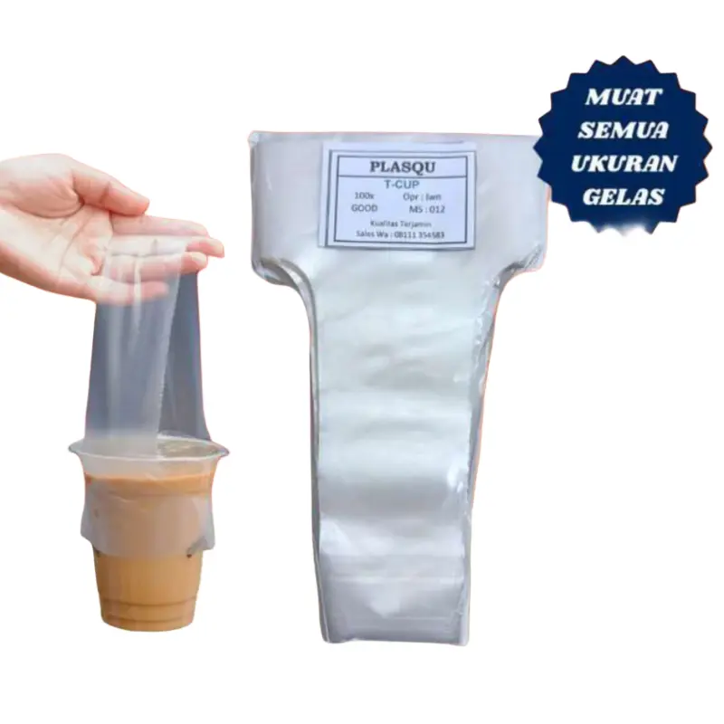 Plastik T Take Away 100 Pcs