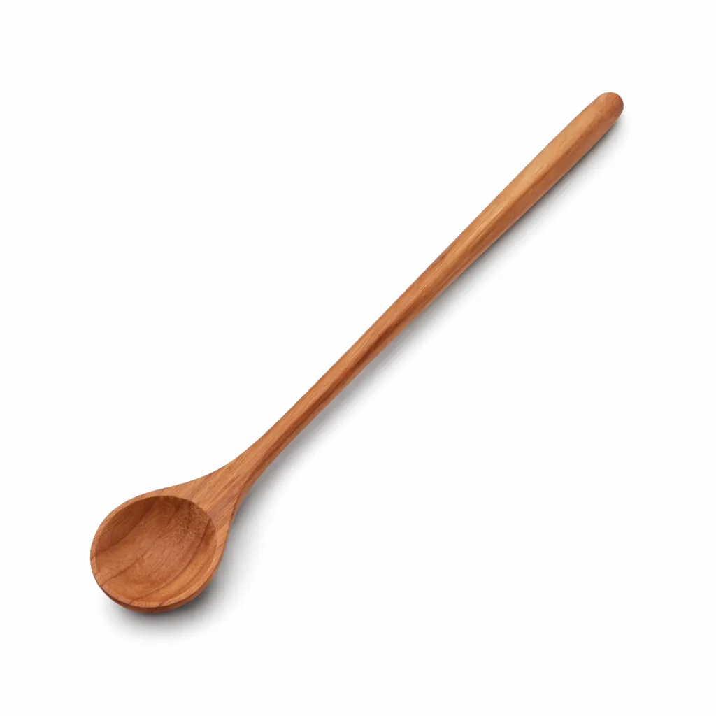 [PCSK013] Sendok Kayu Bulat 25cm