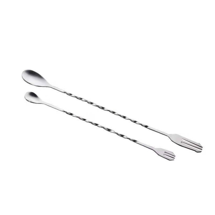 [PCLBS003] Size L Sendok Long Bar Spoon Fork TG4 40cm