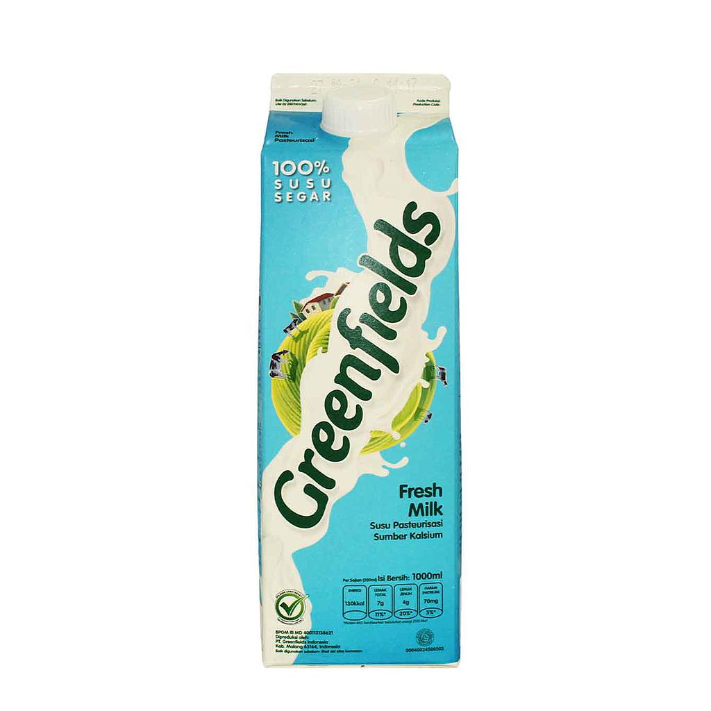 Susu Fresh Milk Greenfields 1 liter