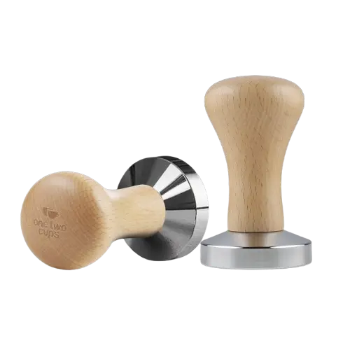 T15 Tamper Brown 51mm One Two Cups