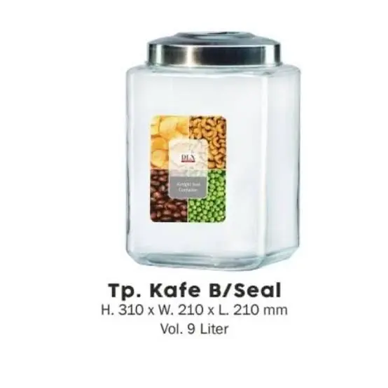 [PCTO053-B] Toples Biji Kopi Jar 8 Liter
