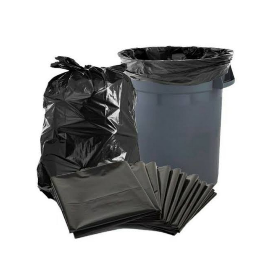 [KK030] 60x100 Trash Bag Hitam Plastik Sampah