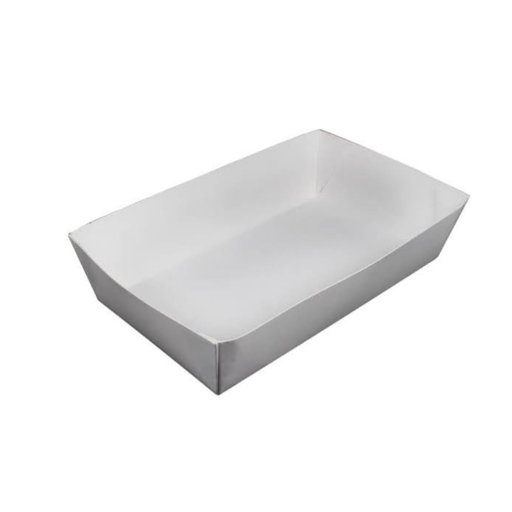 [APK02085] Tray Paper Lunch M Putih
