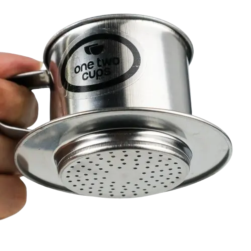 [PKVD002] 7QLC1 124ml Vietnam Drip Coffee Filter Pot One Two Cups