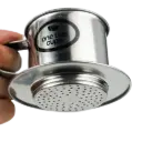 7QLC1 124ml Vietnam Drip Coffee Filter Pot One Two Cups