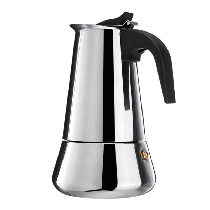 Z21 Moka Pot Bulat 600ml / 12 Cups Espresso Coffee Maker Stovetop One Two Cups