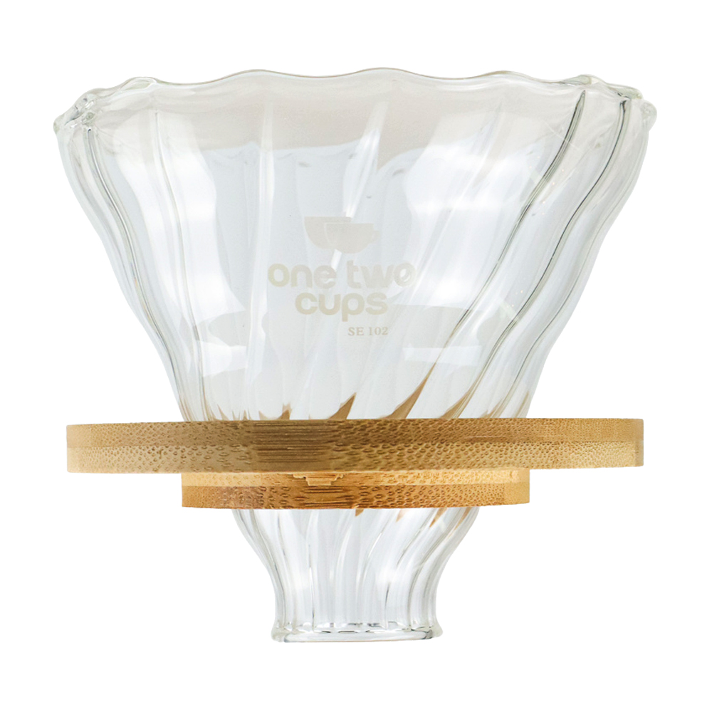 VD02 Dripper V60 Wooden Bracket One Two Cups