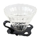 Dripper V60 Glass Transparan DUOLVQI