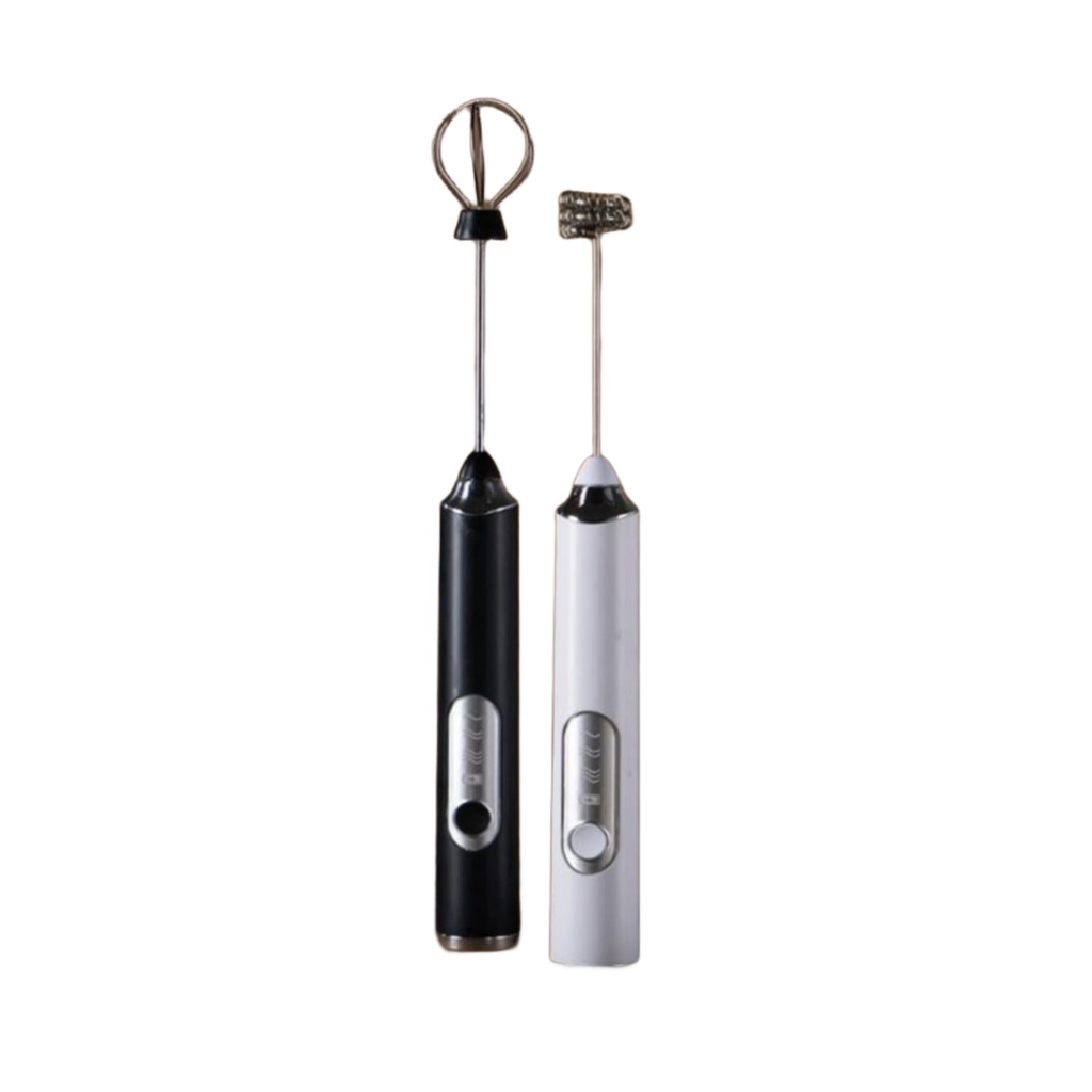 HMW15 HM23 White Hand Mixer Mini 2in1 Pengocok Telur Whisk Milk Frother One Two Cups