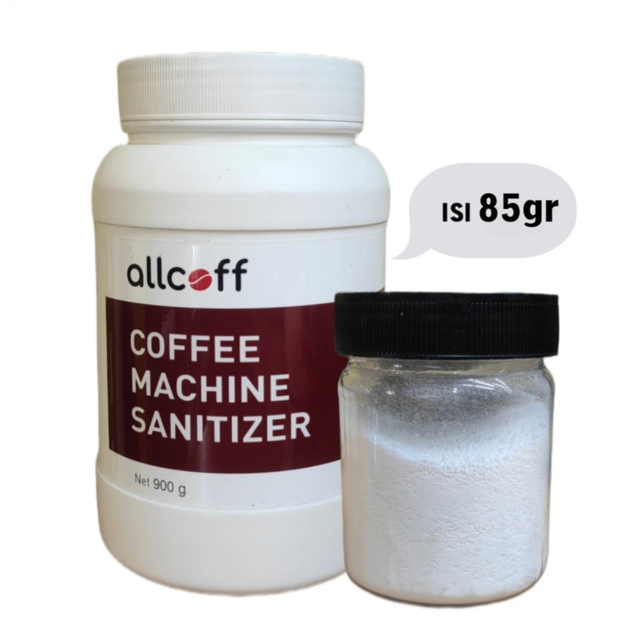 Bubuk Descaler Detergen Mesin Kopi Espresso Allcoff 100gr