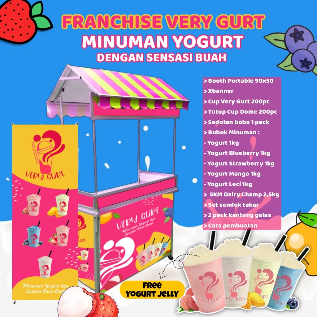 Paket Usaha Minuman Very Gurt