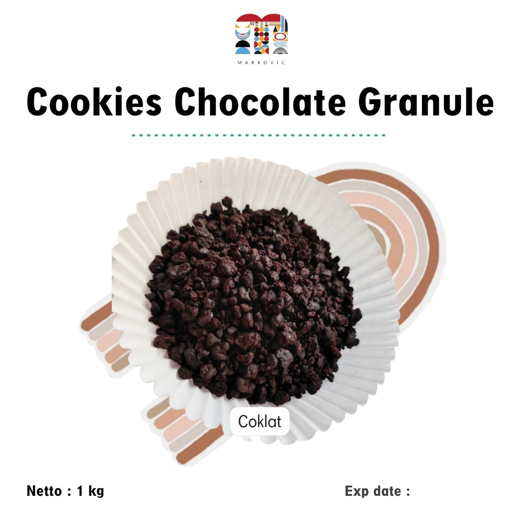 [BTFB003] Cookies Crumble Chocolate Granule 1 kg