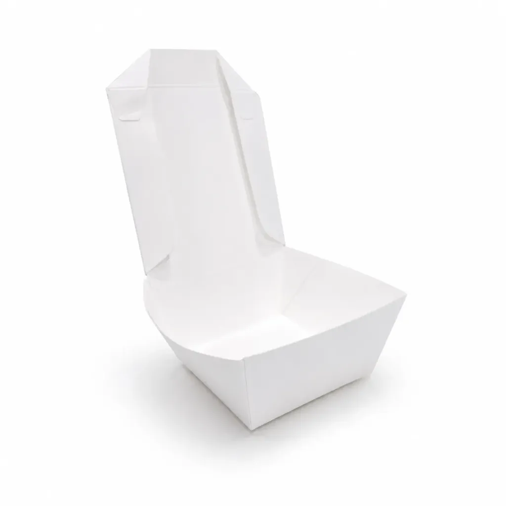 Box Paper Lunch S Putih
