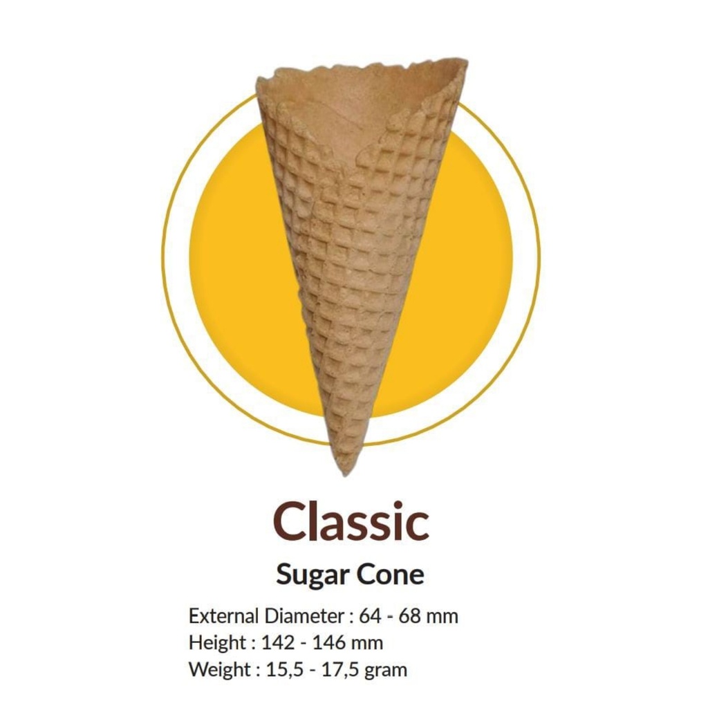 Cup Cone Classic Ice Cream isi 400pc