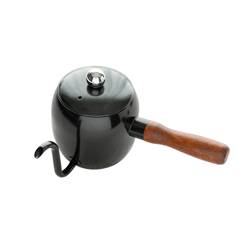 [PKTLG005-A] TC50 Black 500ml Teko Leher Angsa Gooseneck Kettle