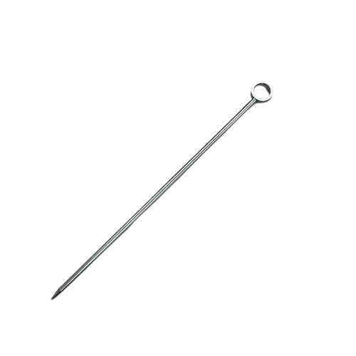 [PCSTB004-B] J105 Silver Ring Tusuk Buah Cocktail Garnish Stainless