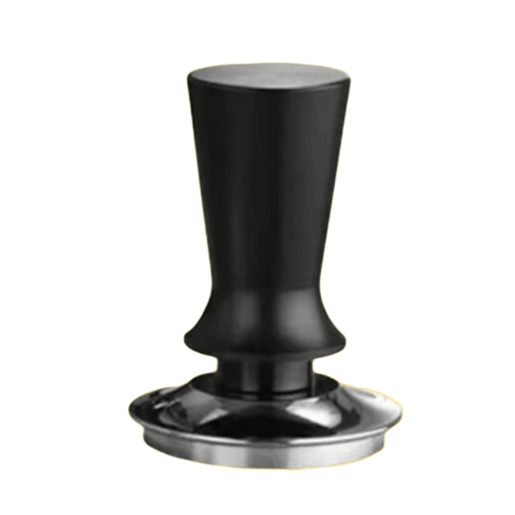 FEN59 Black 58mm Tamper Kopi Click Spring Loaded One Two Cups