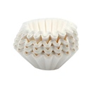 B02 White 50 Pcs Wave Paper Filter Origami V60 1-4 Cups