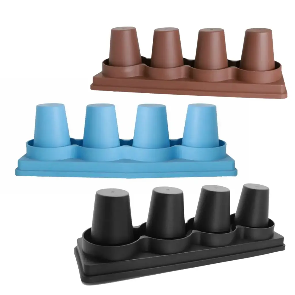 Cup Holder Dispenser Organizer 4 Slot Paper Cup