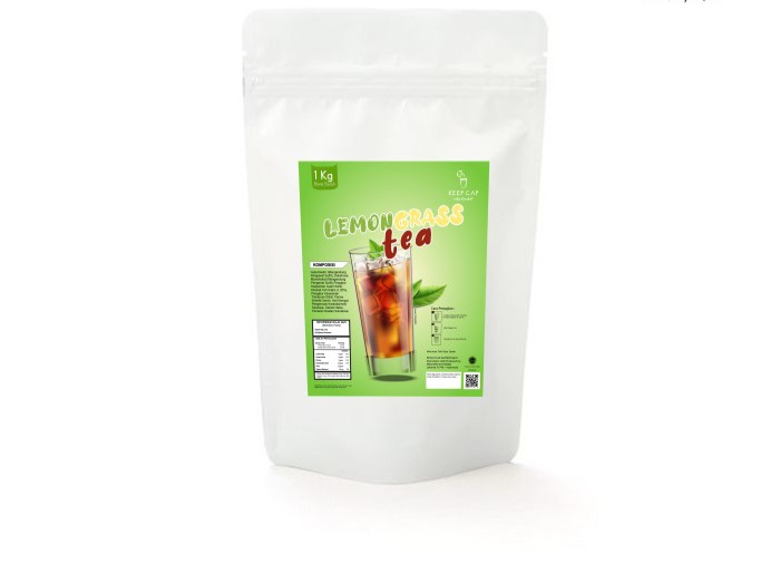 Powder Keep Cap Lemongrass Tea / Teh Sereh
