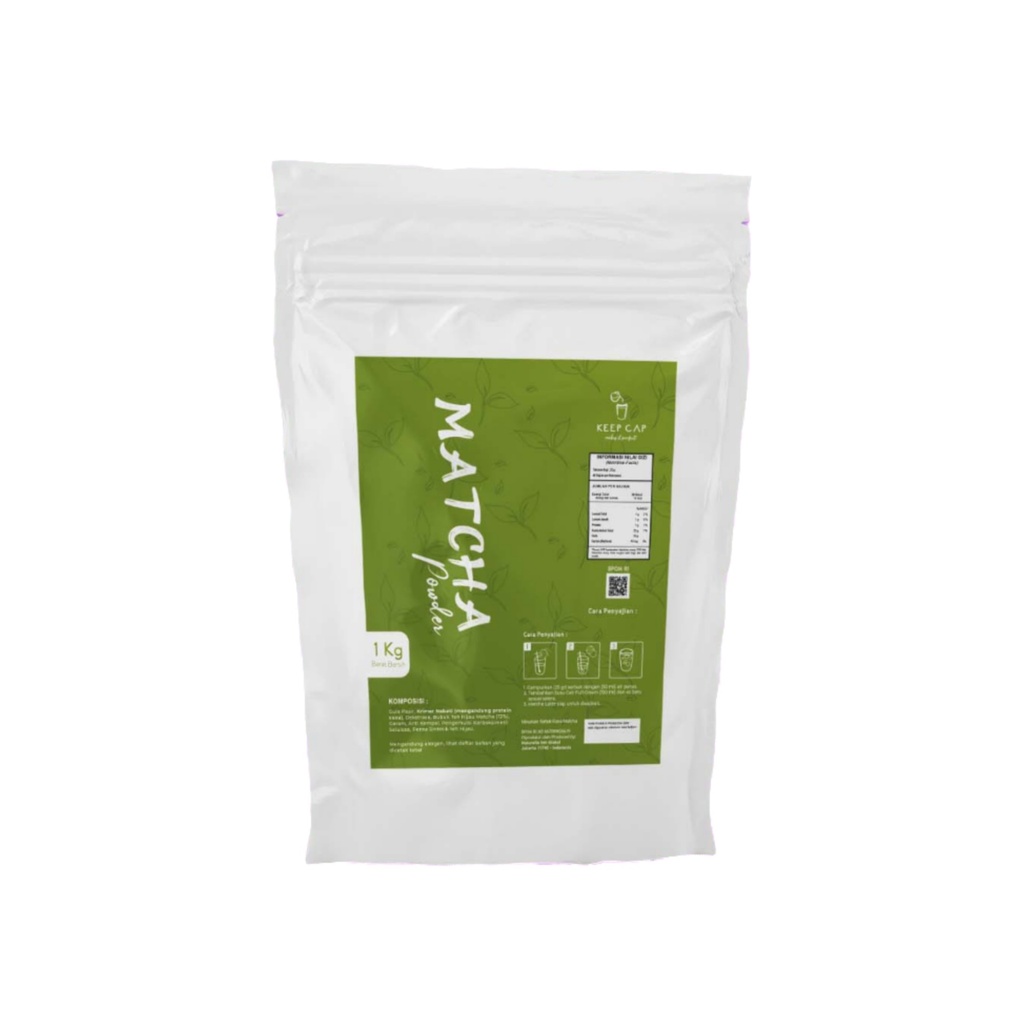[PWINB005] Powder Intibev Keep Cap Matcha Latte